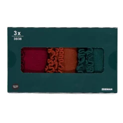 Giftbox met sokken - Rood