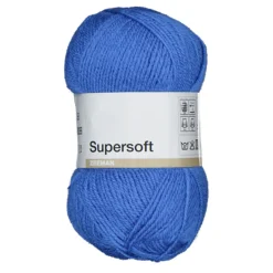 Super soft Breigaren - Blauw