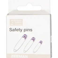 Veiligheidsspelden - Zilver