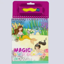 Waterkleurboek - Paars