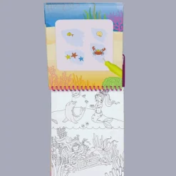 Waterkleurboek - Paars